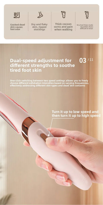 Electric Foot Grinder – Rechargeable Callus Remover for Smooth & Healthy Feet